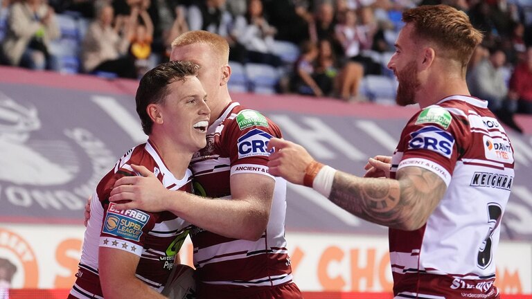 Wigan Warriors score Shield victory in League showdown