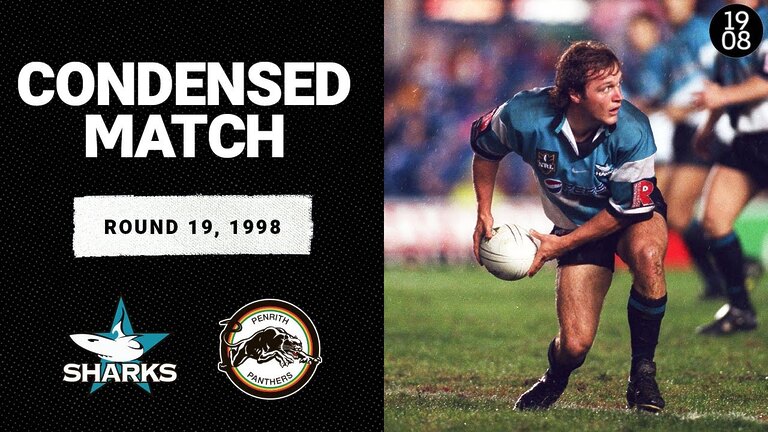 Cronulla Sharks v Penrith Panthers | Round 19, 1998 | Condensed Match | NRL