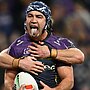 Jahrome Hughes of the Storm is tipped to take home the Dally M. (Photo by Quinn Rooney/Getty Images)