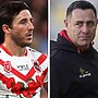 Ben Hunt and Shane Flanagan. Photos: Getty Images