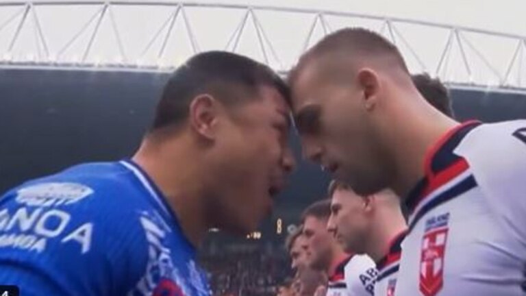 Corey Parker tackles Samoa over controversial war cry