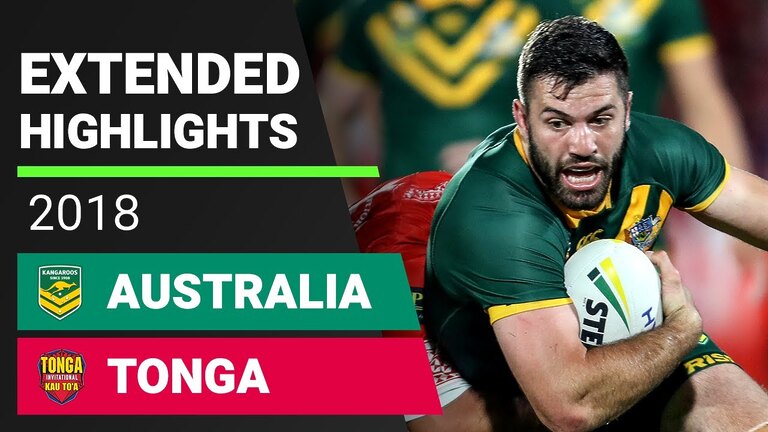 Australia v Tonga Extended Highlights | Test, 2018 | Internationals