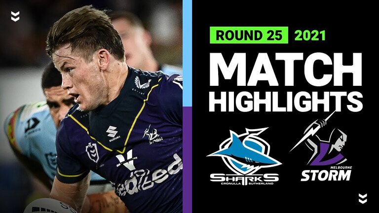 Exciting Match Highlights: Sharks vs Storm NRL 2021