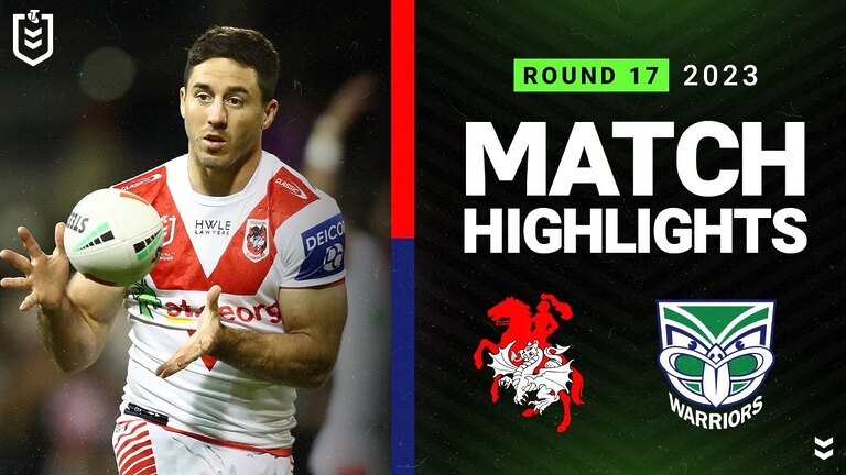 Exciting NRL 2023 Highlights: Dragons vs Warriors