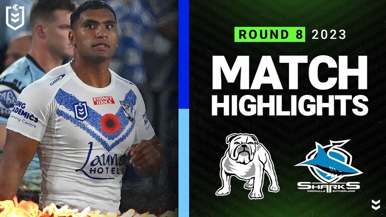 Exciting NRL 2023 Match Highlights: Bulldogs vs Sharks