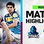 Gold Coast Titans v Manly Warringah Sea Eagles | Match Highlights | Round 22, 2022 | NRL