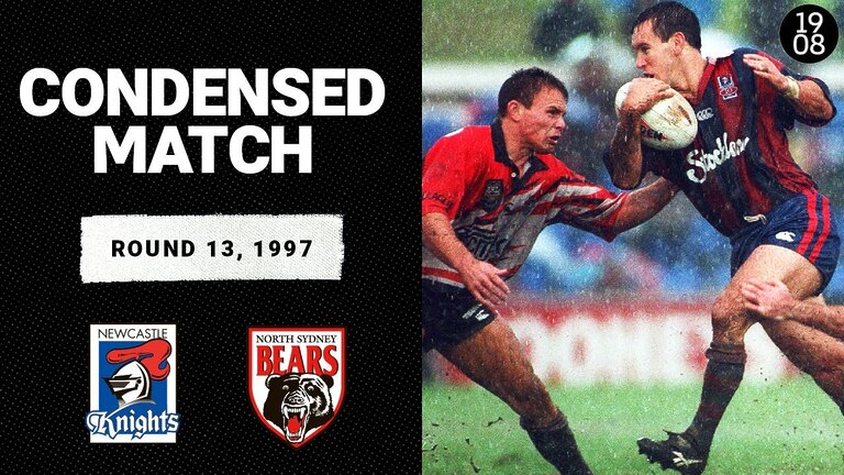 Newcastle Knights v North Sydney Bears | Round 13, 1997 | Condensed Match | NRL