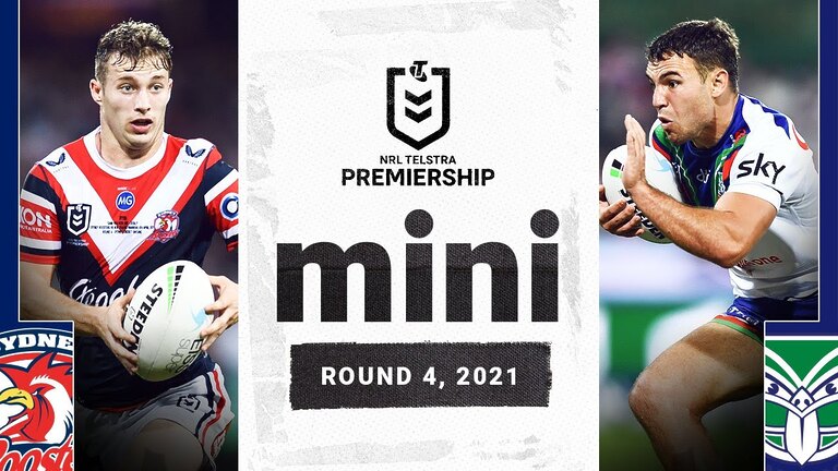 Sam Walker makes his debut for the Roosters against Warriors | Match Mini | Round 4, 2021 | NRL