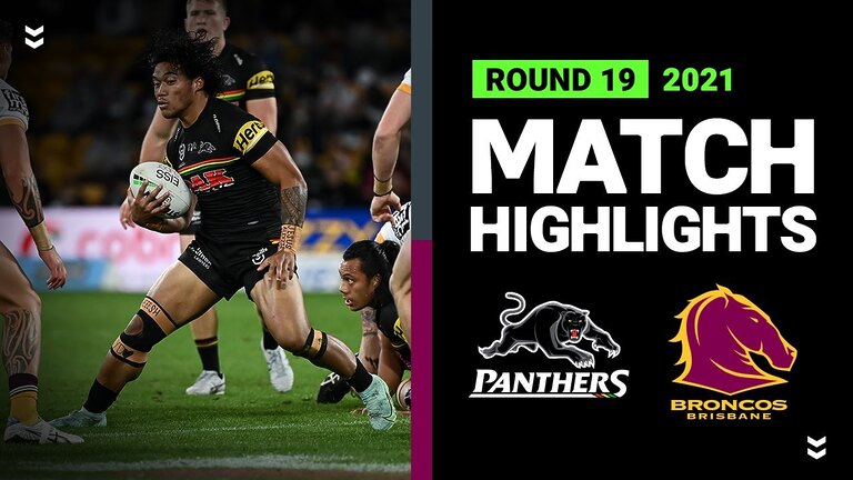 Exciting highlights from Panthers v Broncos match 2021 NRL