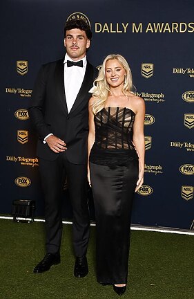 Fans tackle humor as NRL star and partner dazzle