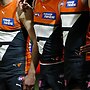 Several GWS Giants players have been fined and suspended. Photo: Phil Hillyard.