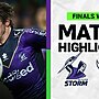 Melbourne Storm v Canberra Raiders | Match Highlights | Finals Week 1, 2022 | NRL