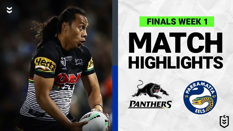 Intense NRL Finals Match: Penrith Panthers vs Parramatta Eels