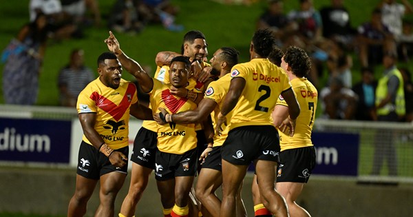 Pac Champs: Kumuls crush Fiji to spoil homecoming party