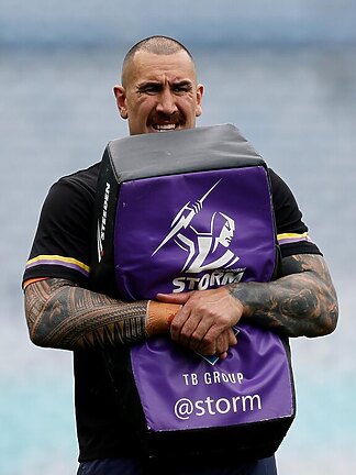 Nelson Asofa-Solomona was sorely missed in the grand final. (Photo by Cameron Spencer/Getty Images)