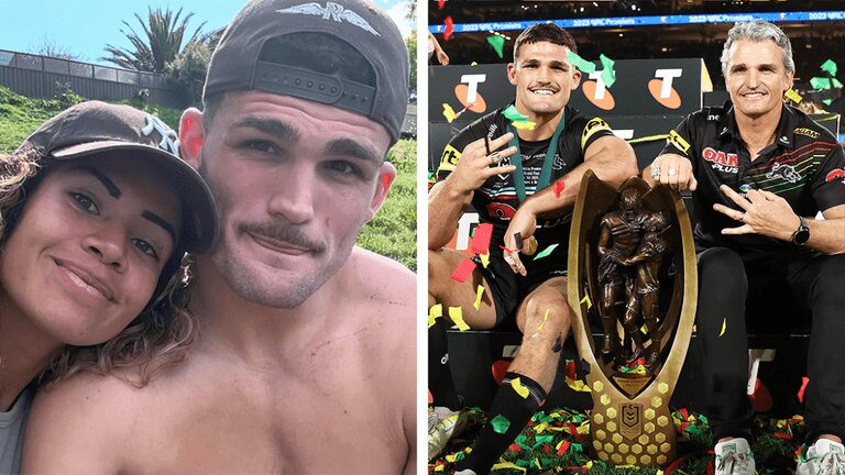 Nathan Cleary responds after NRL fans all ask Mary Fowler question ahead of grand final