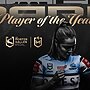 Penitani crowned NRLW Player of the Year again