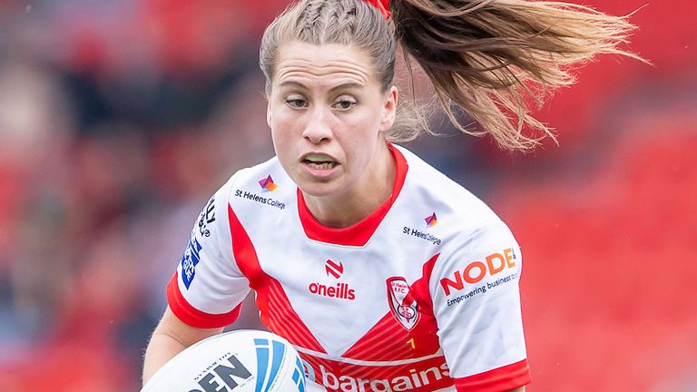 Picture by Allan McKenzie/SWpix.com - 18/05/2024 - Rugby League - Betfred Women's Challenge Cup Semi Final - St Helens v York Valkyrie - Eco-Power Stadium, Doncaster, England - Tara Jones.