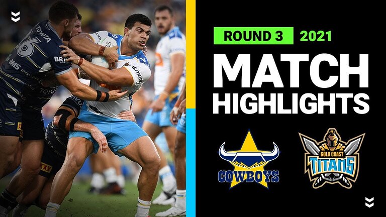 Titans' Fifita dominant as they crush Cowboys | NRL Highlights