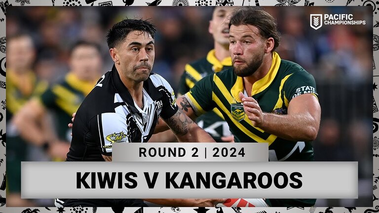 Pacific Championships 2024 | New Zealand Kiwis v Australian Kangaroos | Full Match Replay