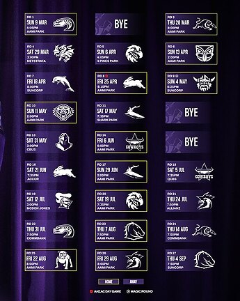 Fan-friendly fixtures awaits in 2025