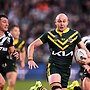 Dylan Edwards is looking to add the Pacific Cup to his State of Origin and NRL titles. Picture: Joe Allison/Getty Images