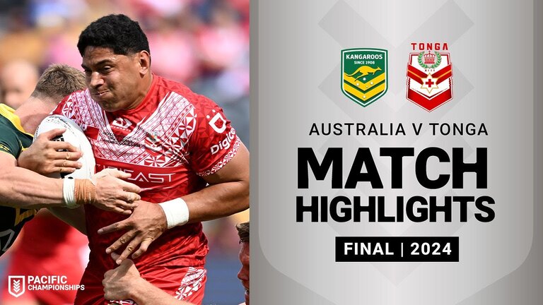 Pacific Championships 2024 | Kangaroos v Tonga XIII | Match Highlights