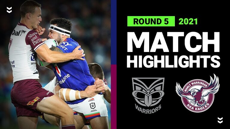 Warriors v Sea Eagles Match Highlights | Round 5, 2021 | Telstra Premiership | NRL