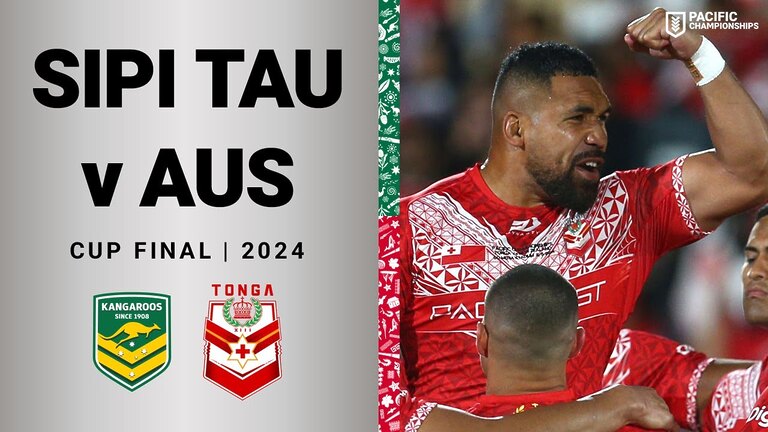 Tongan Sipi Tau v Australia Pacific Championships 2024 - Pre-Match