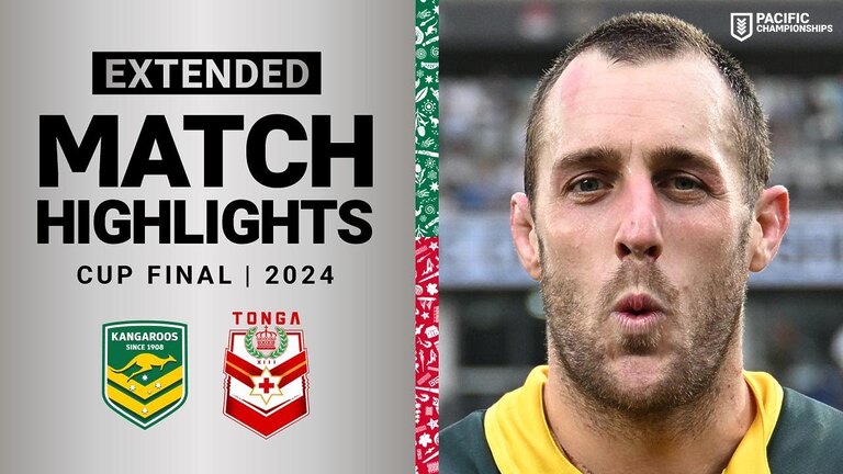 Pacific Championships 2024 | Australia vs. Tonga XIII | Extended Match Highlights