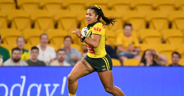 Penitani ready to ride Sea of Red with Jillaroos