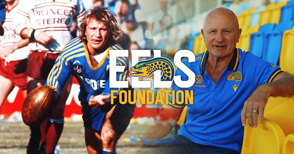 Peter Sterling announced as Ambassador of the Eels Foundation