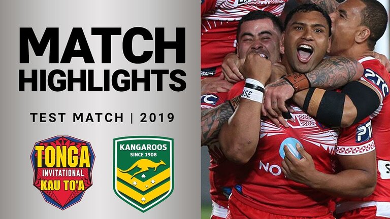 Tonga Invitational v Australia | Match Highlights | Test, 2019 | Internationals