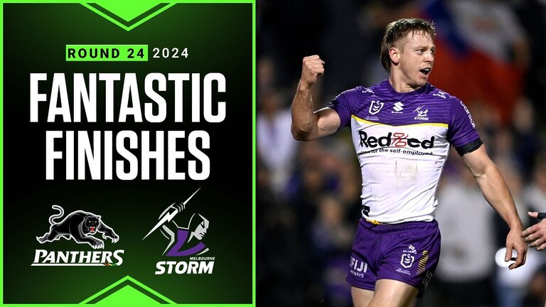 Best finishes of 2024: Panthers v Storm - Round 24 | NRL Telstra Premiership