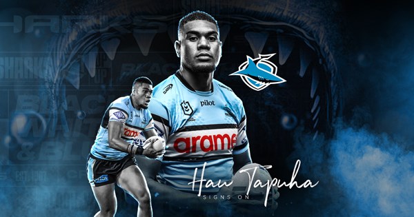 Cronulla's Hau Tapuha targets bigger role