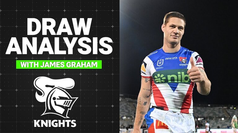 NRL 2025 | Newcastle Knights | Draw Analysis With James Graham