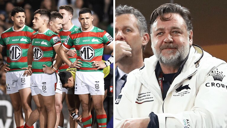 Russell Crowe goes public with reason for self-imposed ban during South Sydney NRL games