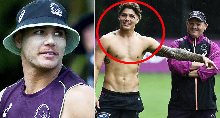 Reece Walsh and teammates benched for shirtless stunt