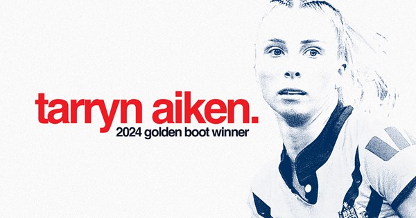 Tarryn Aiken Wins 2024 Golden Boot