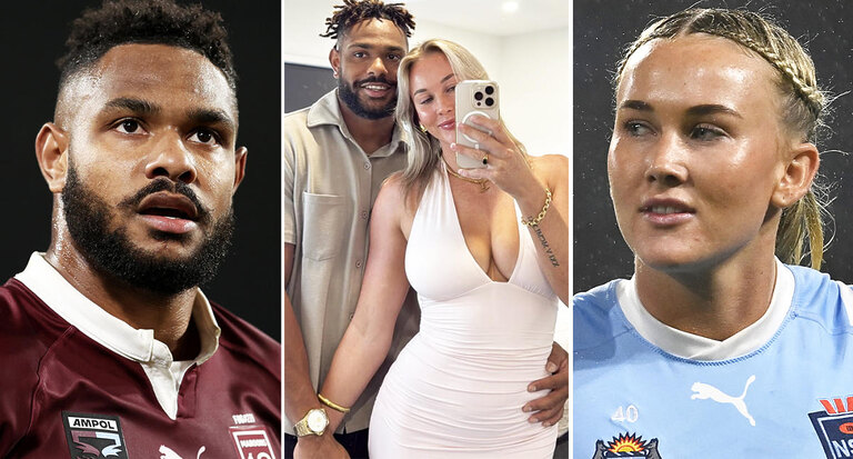 Jaime Chapman and Hamiso Tabuai-Fidow open up on awkward dilemma posed by NRL romance