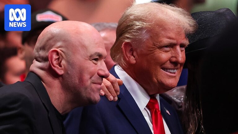 NRL Las Vegas invitations to Donald Trump, Dana White prompt backlash from White Ribbon Australia