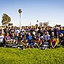 The Roosters partnered with LAPD, Project Blue and Watts Rams to deliver a rugby league coaching clinic in LA.