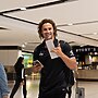 Sharks touch down in LA with 22-man squad