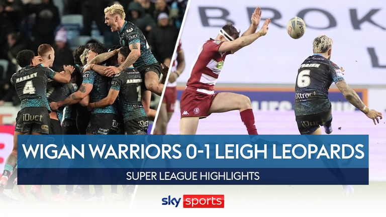 Highlights from the Betfred Super League clash between Wigan Warriors and Leigh Leopards.