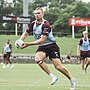 Tom Trbojevic at Manly training.