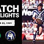 South Sydney Rabbitohs v Canterbury Bulldogs | Round 22, 1989 | Classic Match Highlights