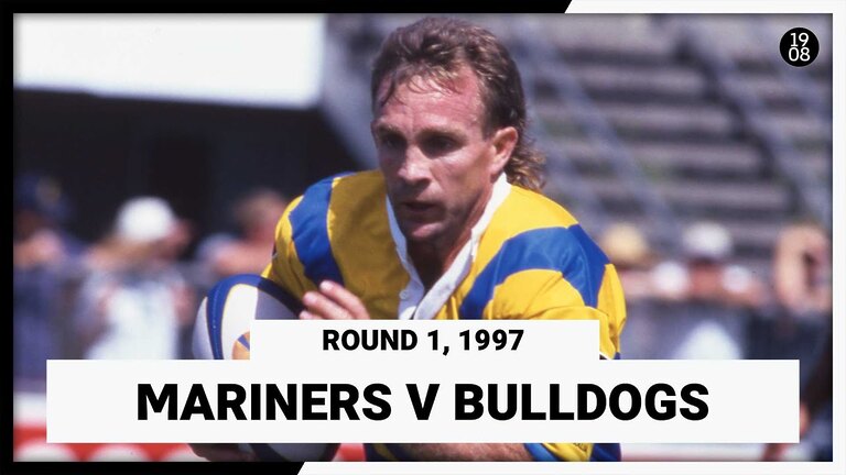 Hunter Mariners v Canterbury Bulldogs | Round 1, 1997 | Full Match Replay | NRL Throwback