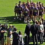 Craig Bellamy and his men present a united front at AAMI Park on April 24. 2010.