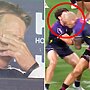 Craig Bellamy captured in brutal reaction as call to pick Melbourne Storm 'liability' backfires