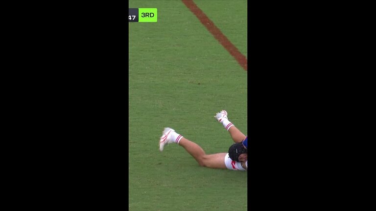 Crichton levels Gutherson! #NRL